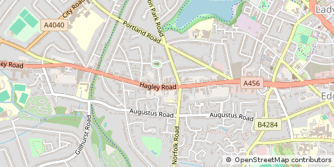 Map of Birmingham