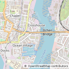 Map of Southampton