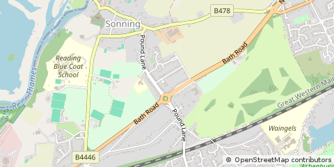 Map of Reading