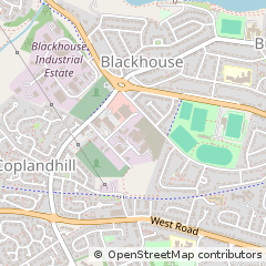 Map of Peterhead, Aberdeenshire