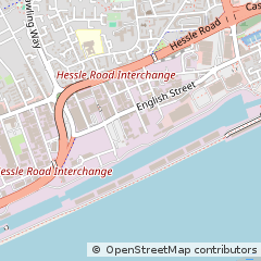 Map of Hull, East Yorkshire