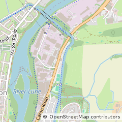 Map of Lancaster, Lancashire