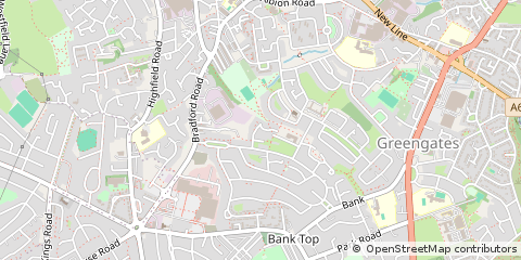 Map of Bradford