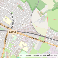 Map of Amersham, Buckinghamshire