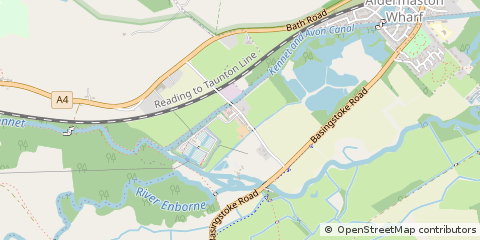 Map of Reading, Berkshire