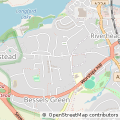 Map of Sevenoaks