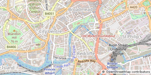 Map of Bristol