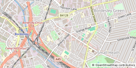 Map of Birmingham