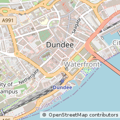 Map of Dundee