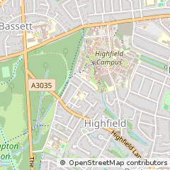 Map of Southampton
