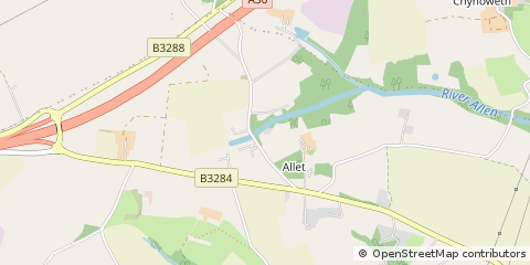Map of Truro, Cornwall