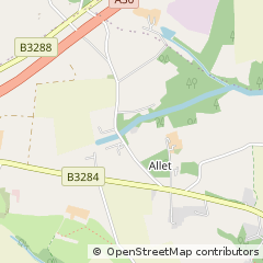 Map of Truro, Cornwall