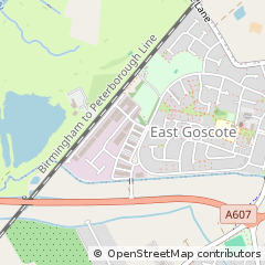 Map of Leicester