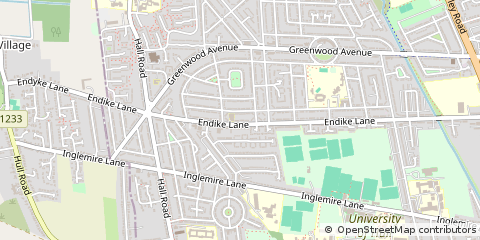 Map of Hull