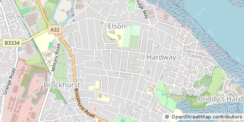 Map of Gosport