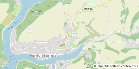 Map of Near Plymouth