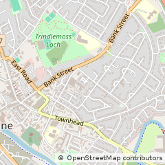 Map of Irvine, North Ayrshire