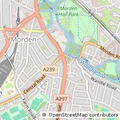 Map of Morden