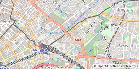 Map of Manchester