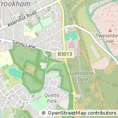 Map of Fleet, Hampshire