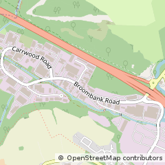 Map of Chesterfield, Derbyshire
