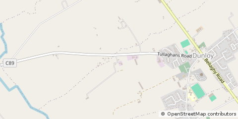 Map of Ballymena, Co Antrim