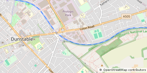Map of Dunstable