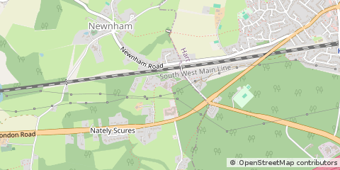 Map of Hook, Hants
