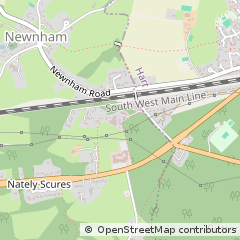 Map of Hook, Hants