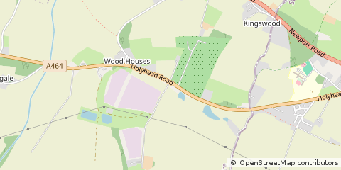 Map of Albrighton, Wolverhampton, West Midlands
