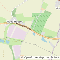 Map of Albrighton, Wolverhampton, West Midlands