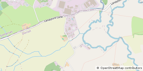 Map of Sturminster Newton, Dorset
