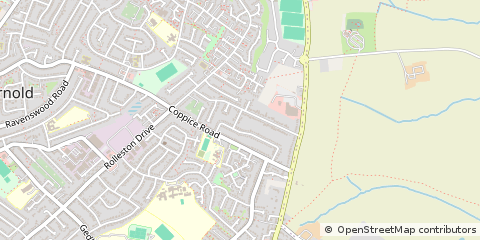 Map of Nottingham