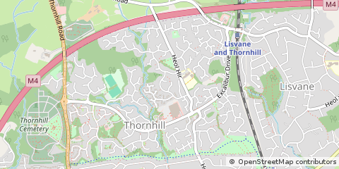Map of Cardiff