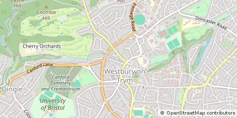Map of Bristol
