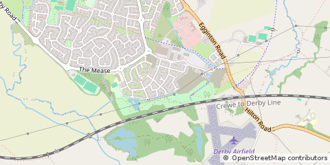 Map of Derby