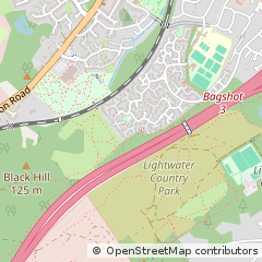 Map of Bagshot