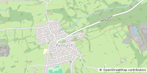 Map of Cardiff