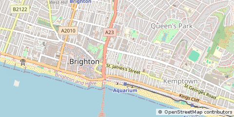 Map of Brighton