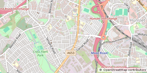 Map of Leeds