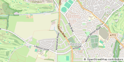 Map of Edinburgh