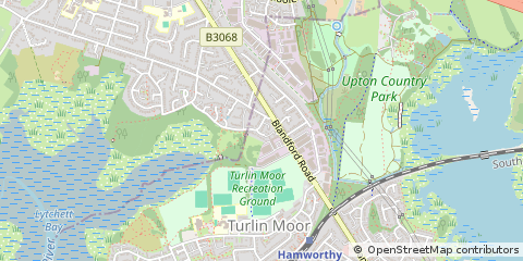 Map of Poole