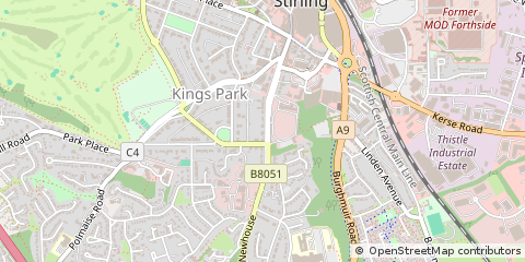 Map of Stirling
