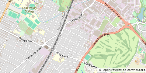Map of Leicester