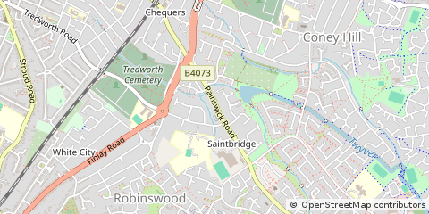 Map of Gloucester