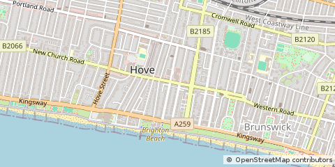Map of Hove