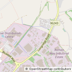 Map of Ribbleton, Preston