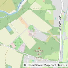 Map of Farnham, Surrey