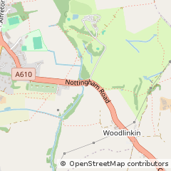 Map of Codnor, Derbyshire
