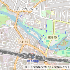 Map of Reading, Berkshire